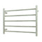 Radiant Low Voltage Heated Round Ladder 750 x 550mm Mirror Polished
