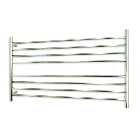 Radiant Heated Round Ladder 1300 x 750mm Mirror Polished