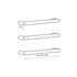 Radiant Low Voltage Single Round Bar 800mm Mirror Polished