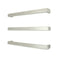 Radiant Low Voltage Single Square Bar 650mm Mirror Polished