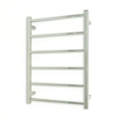 Radiant Non-Heated Square Ladder 600 x 830mm Mirror Polished