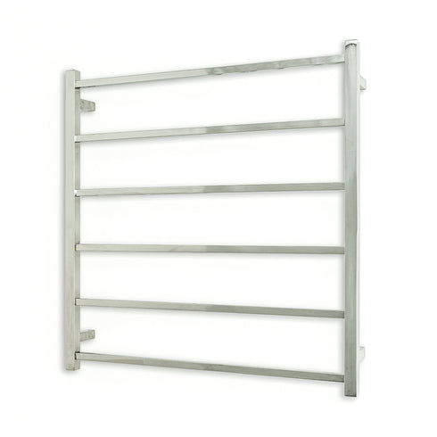 Radiant Non-Heated Square Ladder 800 x 830mm Mirror Polished