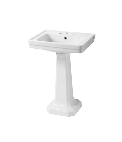 Turner Hastings Stafford 58 Pedestal Wall Basin