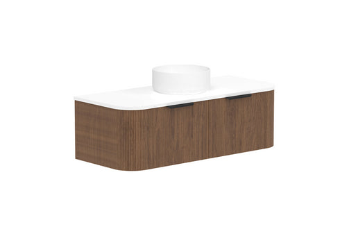 ADP Waverley Curved Wall Hung 1200mm Vanity Cabinet