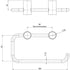 Phoenix Vivid Slimline Toilet Roll Holder