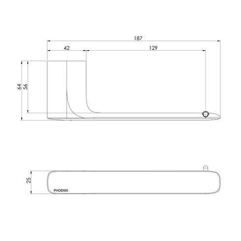 Phoenix Nuage Toilet Roll Holder