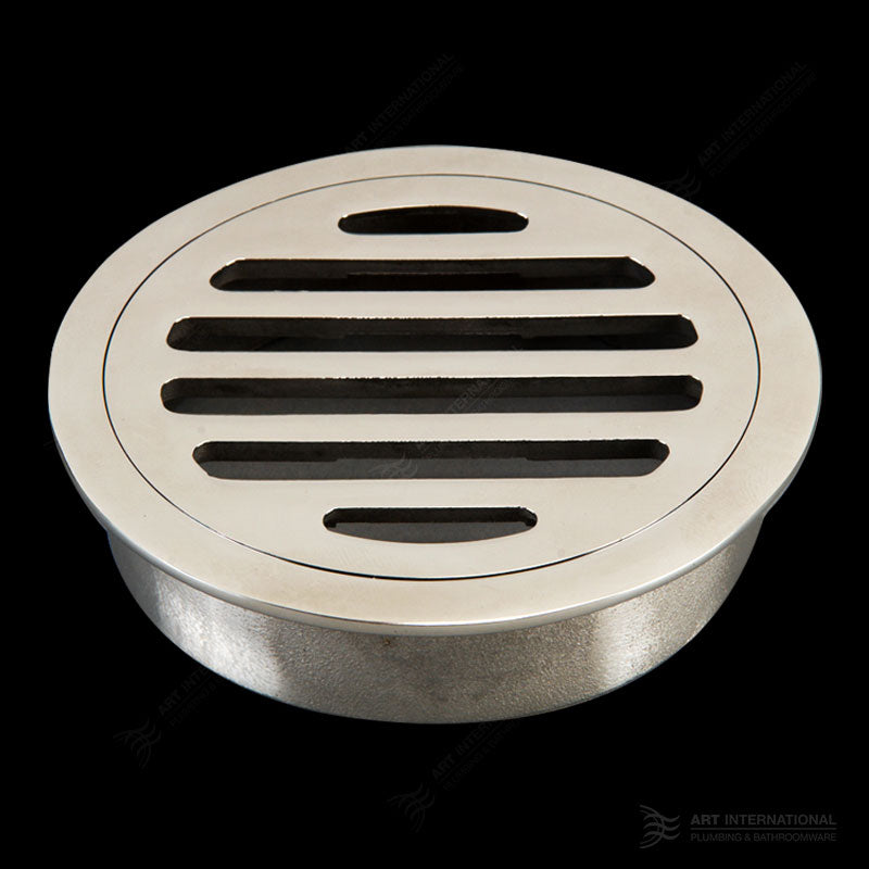 Square 316 Stainless Steel Floor Waste Tuck Plumbing Fixtures