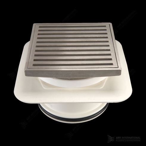 316 Stainless Steel Square on Square Floor Waste