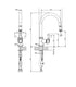 Armando Vicario Provincial Pullout Sink Mixer