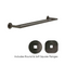Architectura 800mm Double Towel Rail