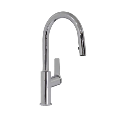 Villeroy & Boch Architectura Gooseneck Pull Out Kitchen Mixer