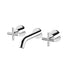 Axus Wall Mount Basin Set 150mm Spout