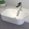 Caroma Luna Semi Recess Basin (Without Tap Landing)