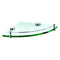 Conserv Corner Glass Shelf with Barrier