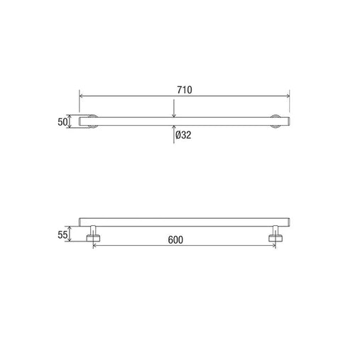 Conserv Linear Grab Rail