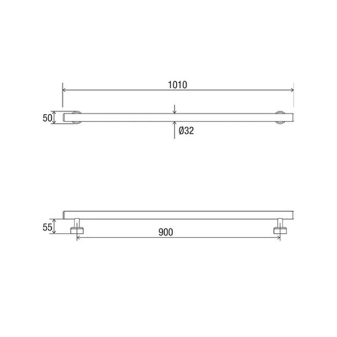 Conserv Linear Grab Rail