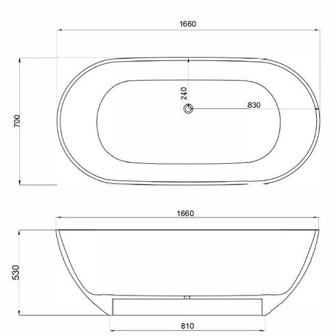 Dado Toronto Freestanding Bath
