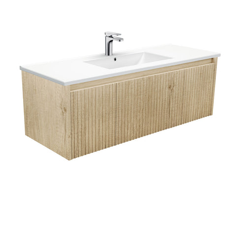 Fienza Dolce Alina Scandi Oak 1200 Wall Hung Vanity
