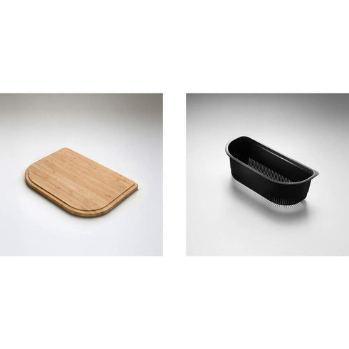 Oliveri Flinders Double Bowl Inset Sink With Drainer