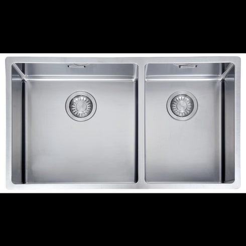 Franke Bolero BOX220-42/29 SBR Double Bowl Sink