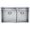 Franke Bolero BOX220-42/29 SBR Double Bowl Sink