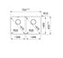 Franke Maris Double Bowl Onyx Undermount Sink