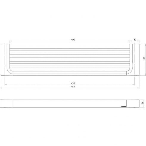 Phoenix Gloss Shower Shelf