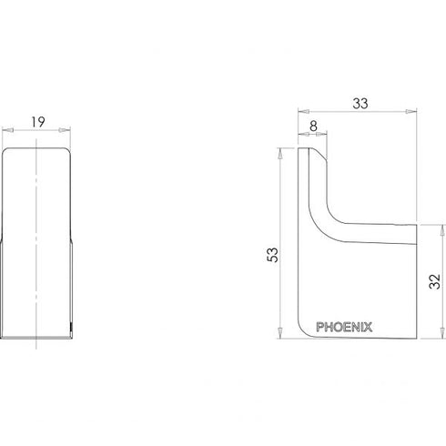 Phoenix Gloss Robe Hook