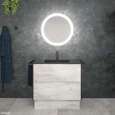 Fienza Kaya Round Led Mirror
