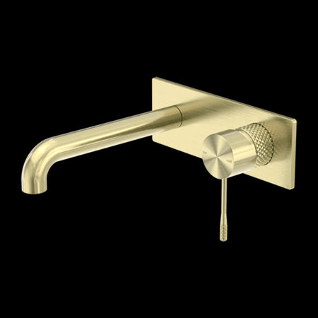 Nero Opal Wall Basin / Bath Mixer Set
