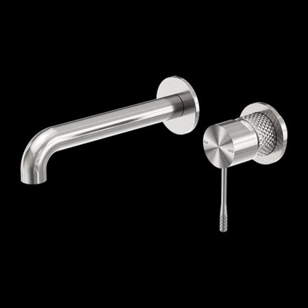 Nero Opal Wall Basin / Bath Mixer Set
