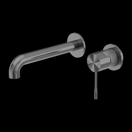 Nero Opal Wall Basin / Bath Mixer Set