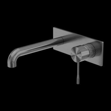 Nero Opal Wall Basin / Bath Mixer Set