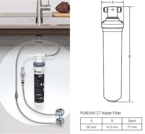 Puretec PureMix Z7 Inline Water Filter System