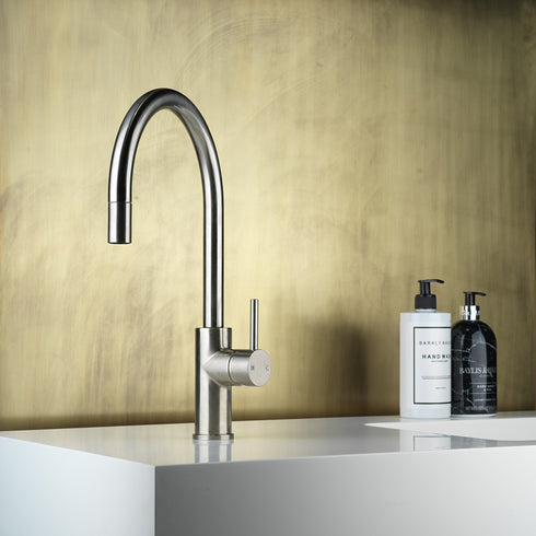 Faucet Strommen Pegasi M Curve Pullout Sink Mixer