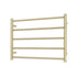 Radiant Heated Towel Rail Light Gold Round Bar LG-RTR03