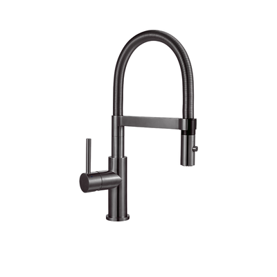Villeroy & Boch Steel Expert Compact Pull Down Kitchen Mixer