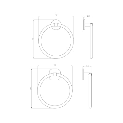 Architectura Towel Ring