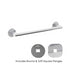 Architectura 300mm Hand Towel Rail