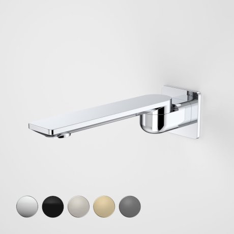 Caroma Urbane II 220mm Bath Swivel Outlet Square Plate