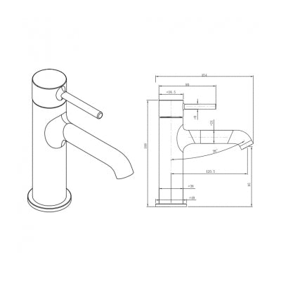 Villeroy & Boch Vita Basin Mixer