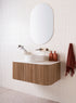 ADP Waverley Curved Wall Hung 750mm Vanity Cabinet
