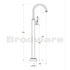 Brodware Neu England Floor Mounted Bath Mixer