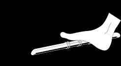 Inda Corner Foot Rest