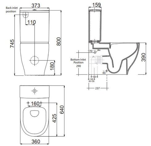 Studio Bagno Lust BTW Toilet Suite