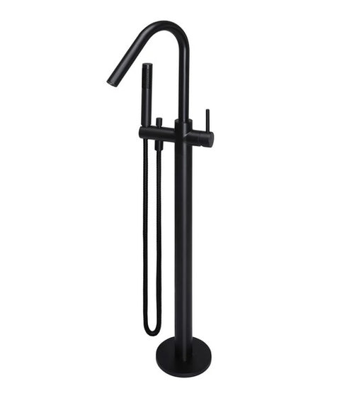 Meir Round Floor Mounted Bath Mixer