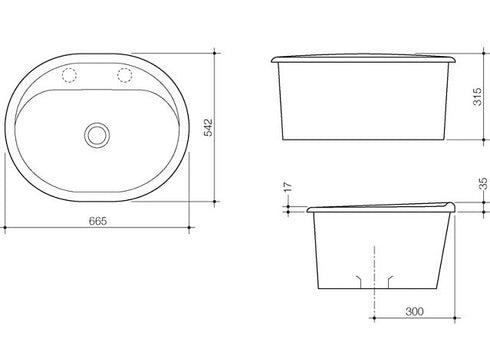 Caroma Metro Utility Laundry Tub