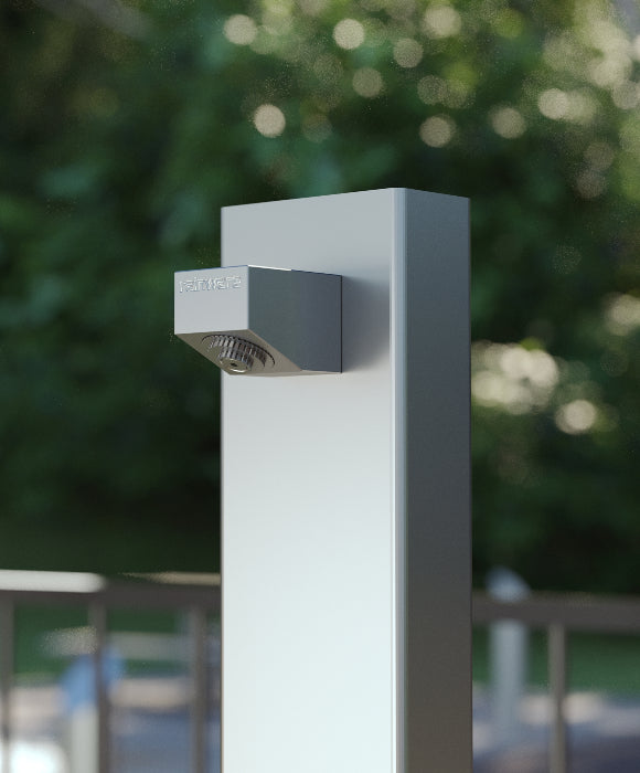 Rainware Beach Slim with Footwash 5001 Outdoor Shower
