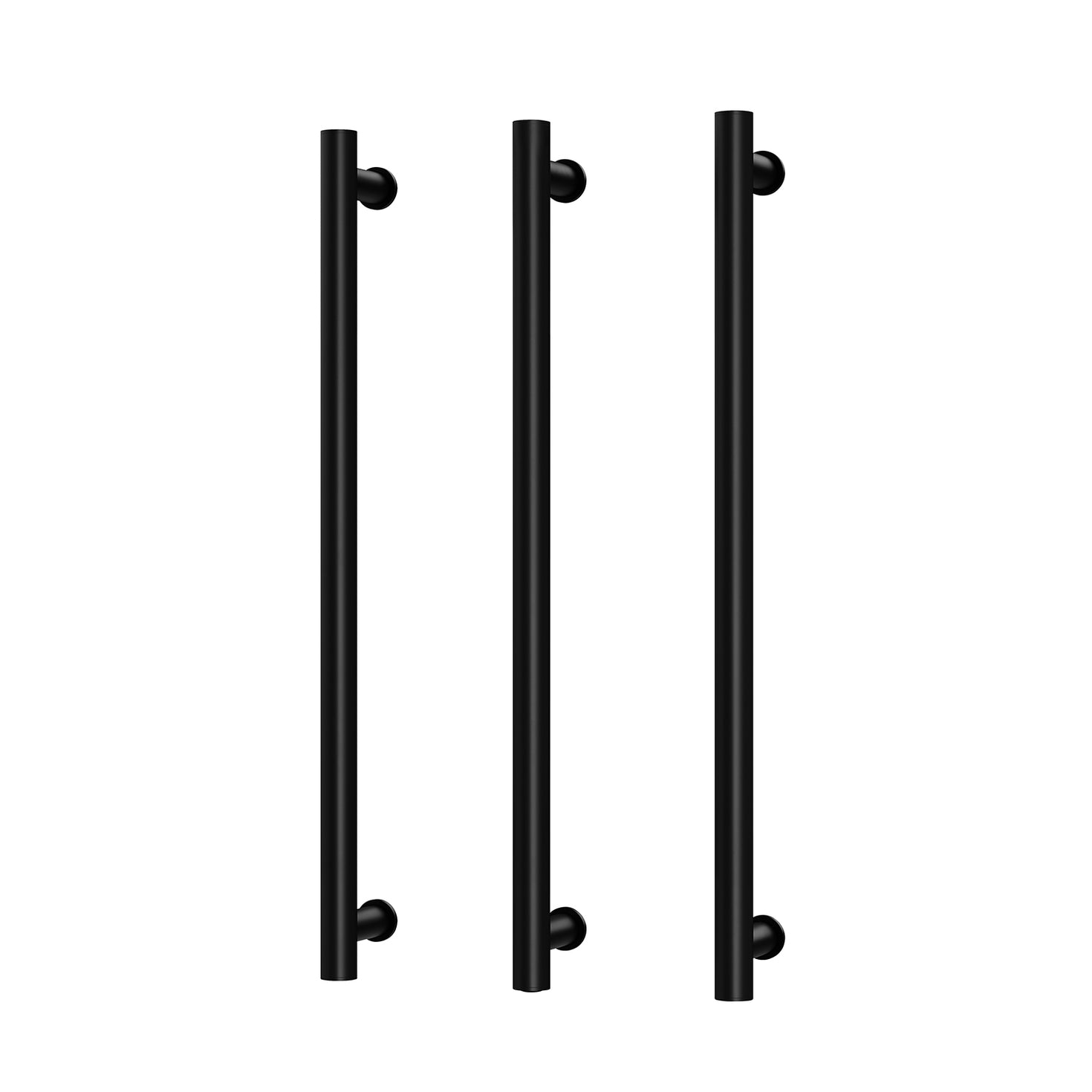 Phoenix Vertical Heated Triple Towel Rail 800mm