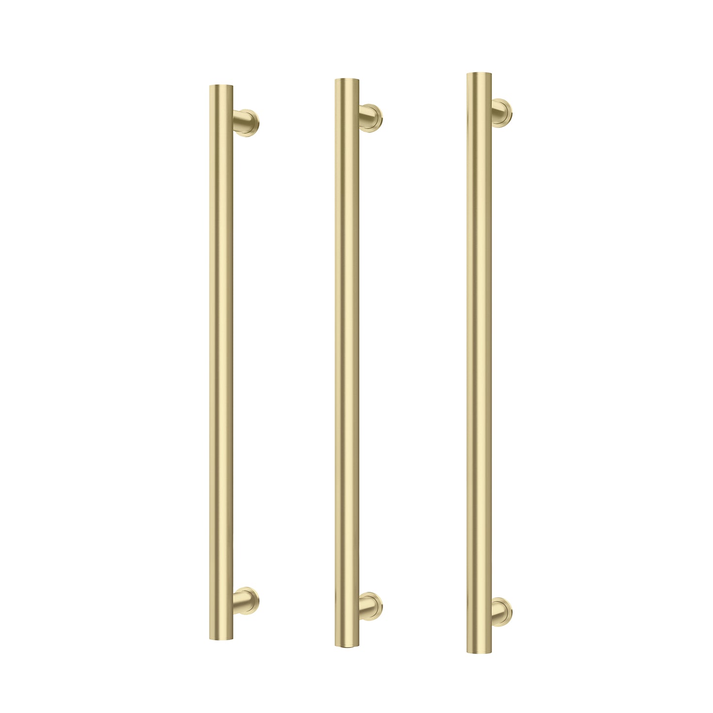 Phoenix Vertical Heated Triple Towel Rail 800mm
